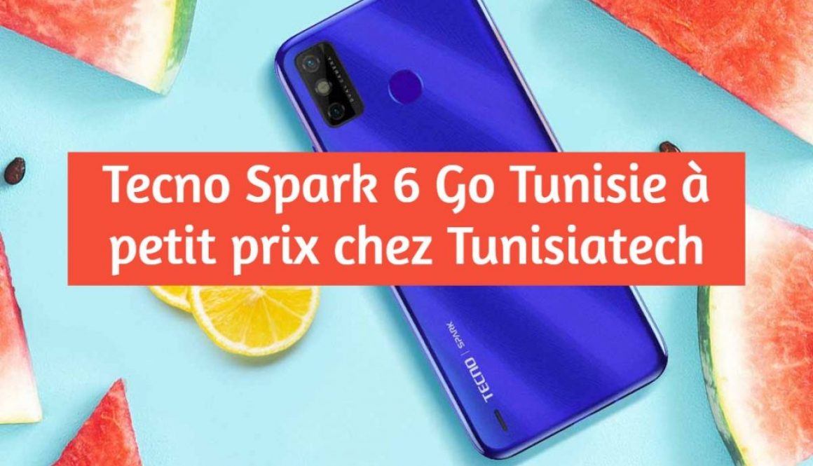 tecno spark 6 go en Tunisie